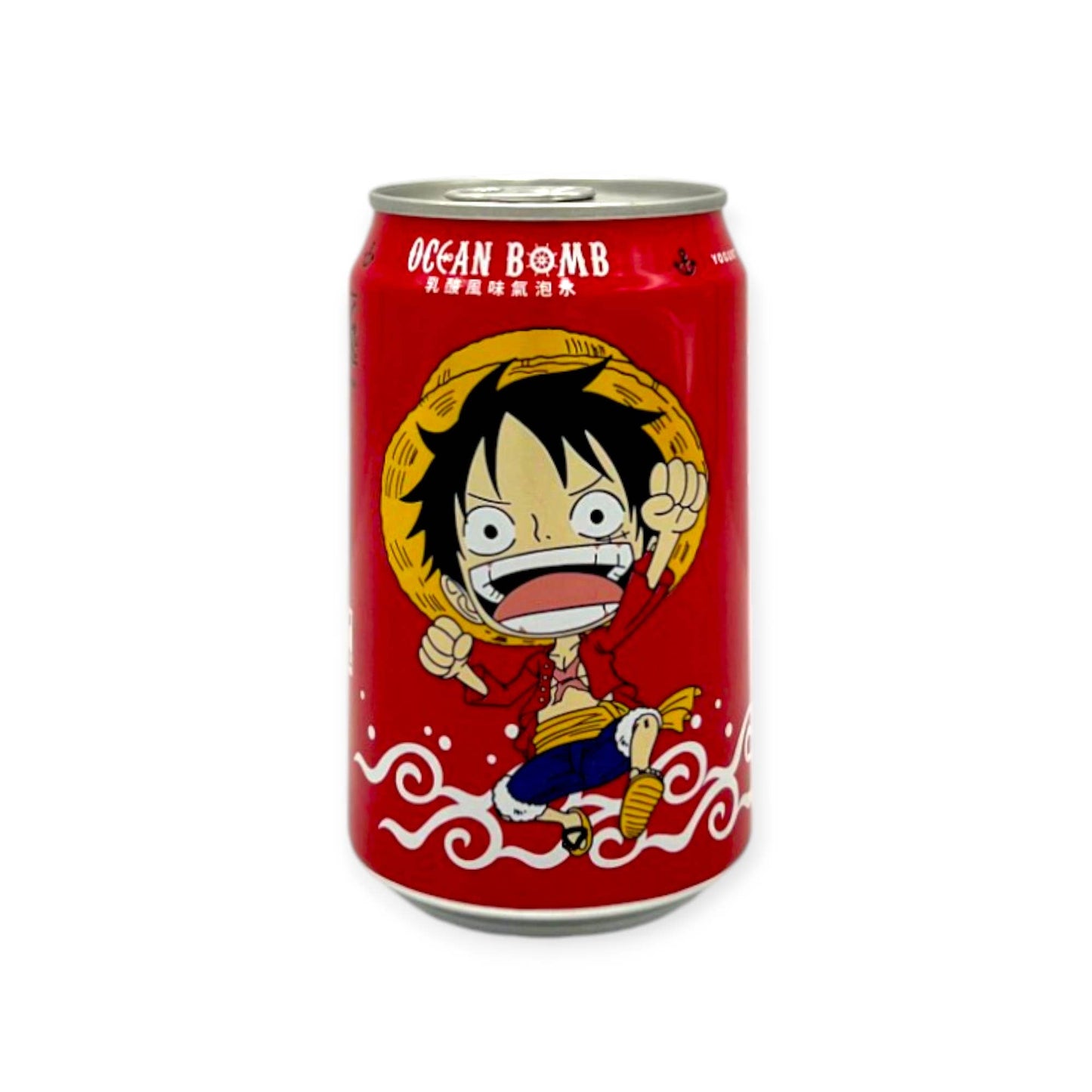 One Piece Luffy Yogurt Flavor Soda 330ml (Taiwan)