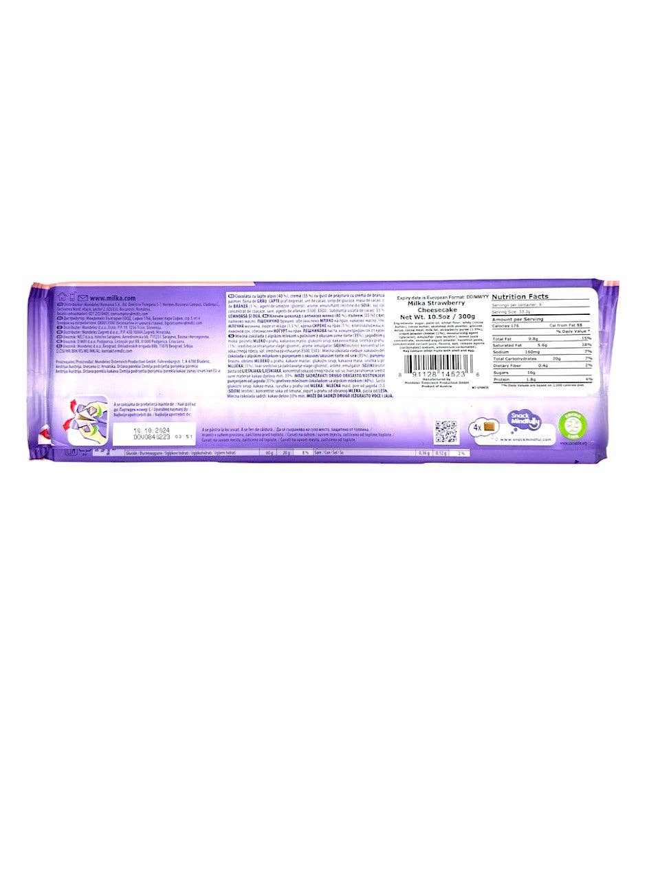 Milka Strawberry Cheesecake 300g (Austria)