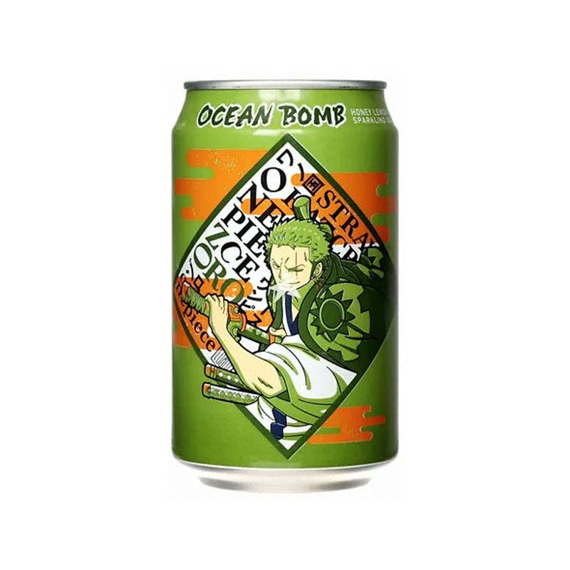 One Piece Zoro Sparkling Water Honey Lemon 330ml