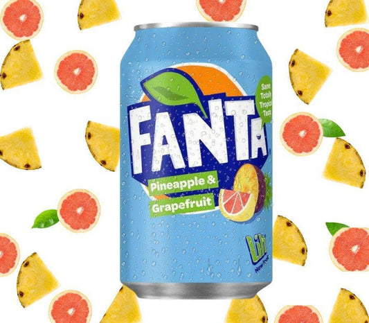 Fanta Pineapple & Grapefruit Can 330ml (UK)
