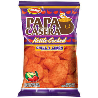 Kettle Cooked “Papa Casera” Chile y Limón