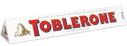 Toblerone White Chocolate (Switzerland)