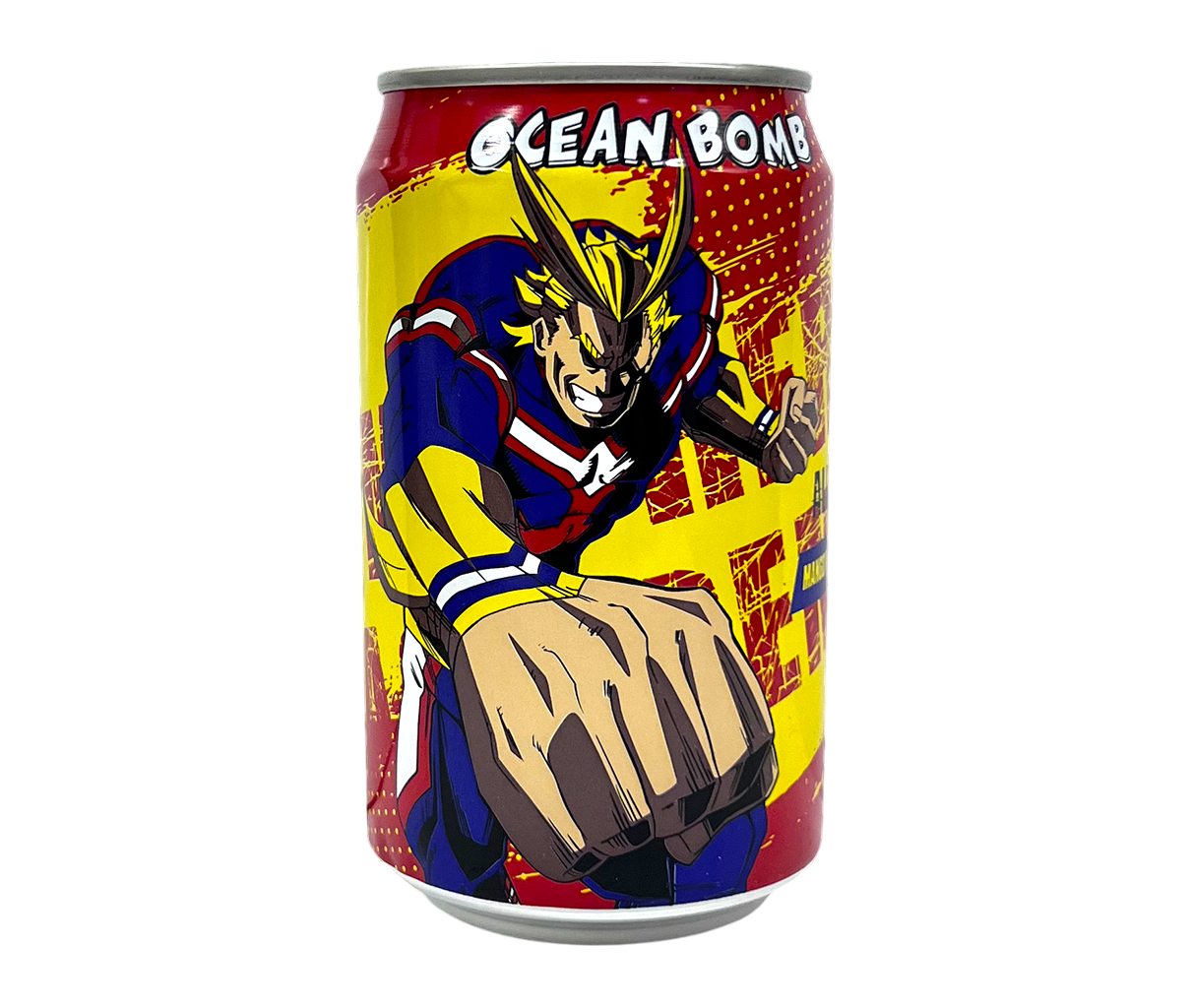 My Hero Academia-All Might Mango Pineapple Soda 330ml (Taiwan)