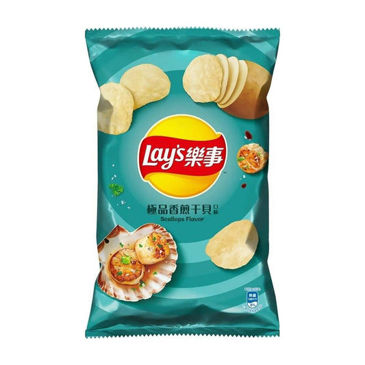 Lays Chips Family Bag - Scallop Flavor (Taiwan)