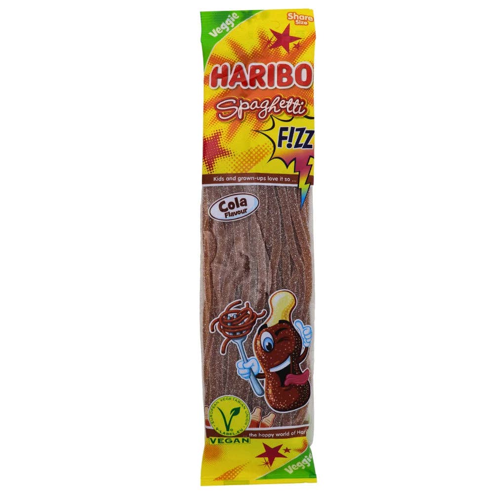 Haribo Spaghetti F!zz Happy Cola 200g ( Germany )