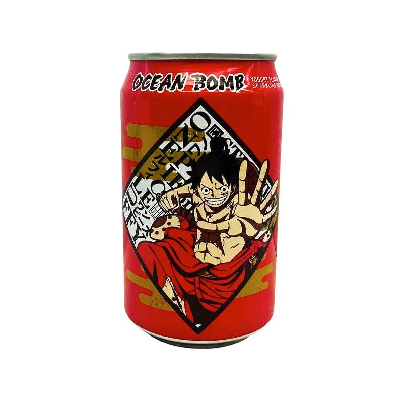 One Piece Luffy Yogurt Flavor Soda 330ml (Taiwan)