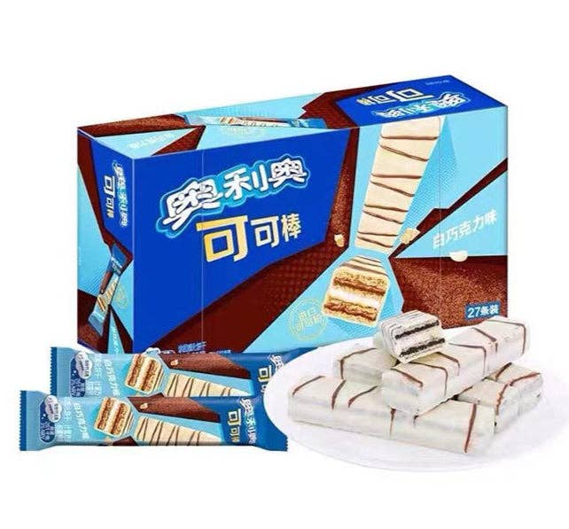 Oreo White Chocolate Coated Wafer Bars (China)