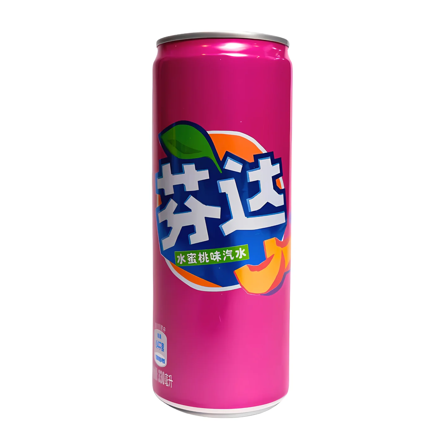 Fanta Peach 330ml Can (China): Slim Can 330ml