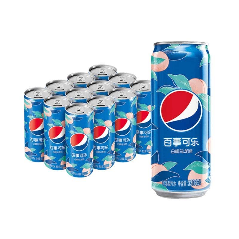 Pepsi White Peach Oolong Flavor 330ml