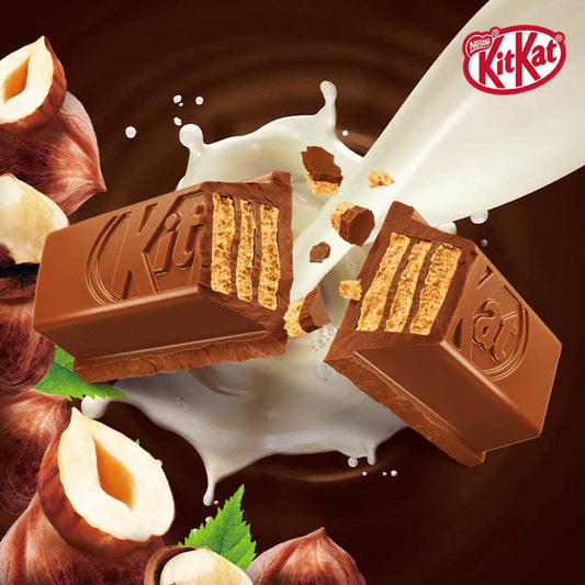 KitKat Wafer Milk Chocolate Hazelnut (China)