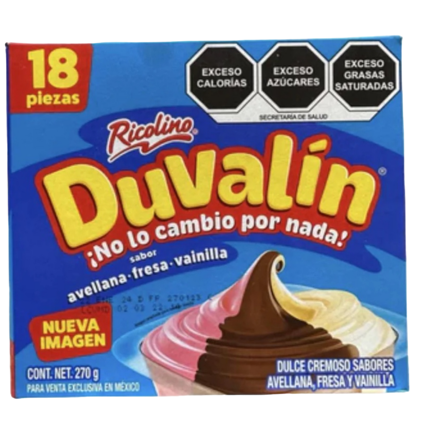 Duvalin Hazlenut Vanilla Strawberry