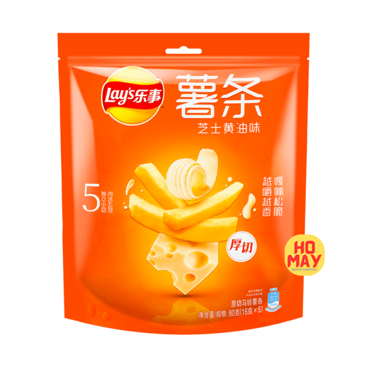 Lays French Fries Cheese Butter 90g( China Import )