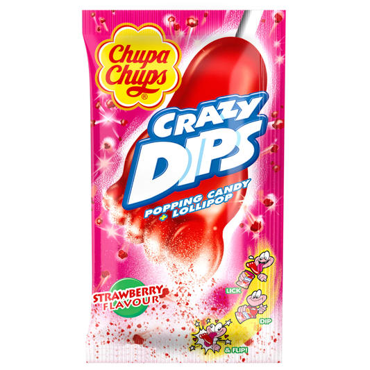 Chupa Chups Crazy Dip Strawberry