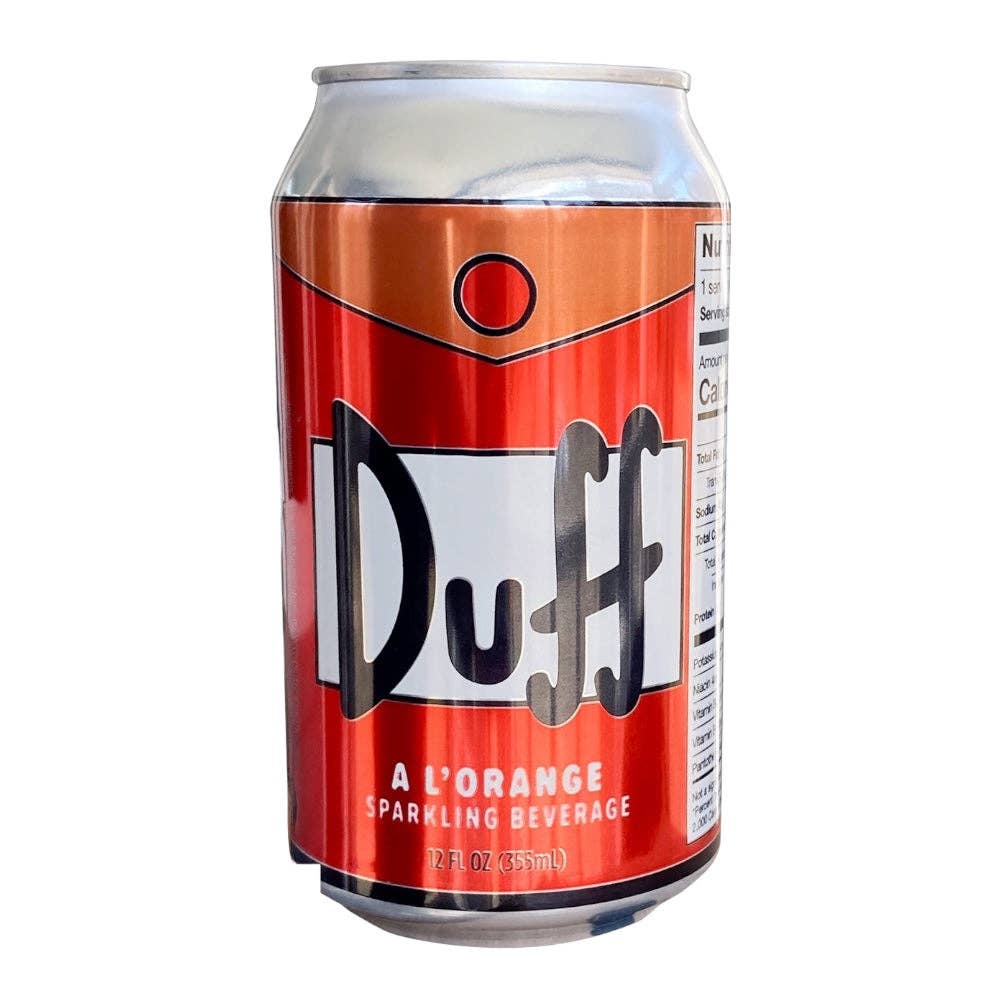 The Simpsons Duff A L'Orange Drink