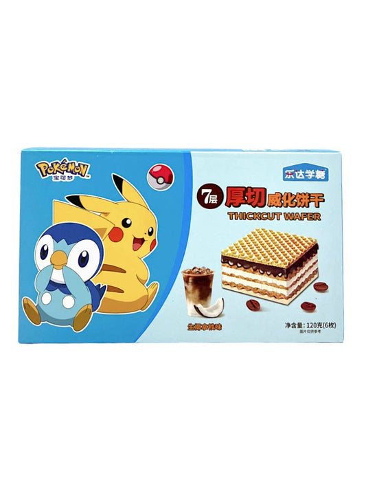 Pokémon Wafer Biscuits 120g (China): Coconut Coffee