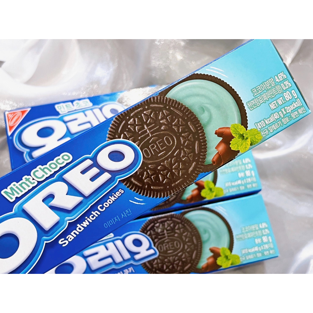 Oreo Korea Oreo Mint Choco Cream 80g