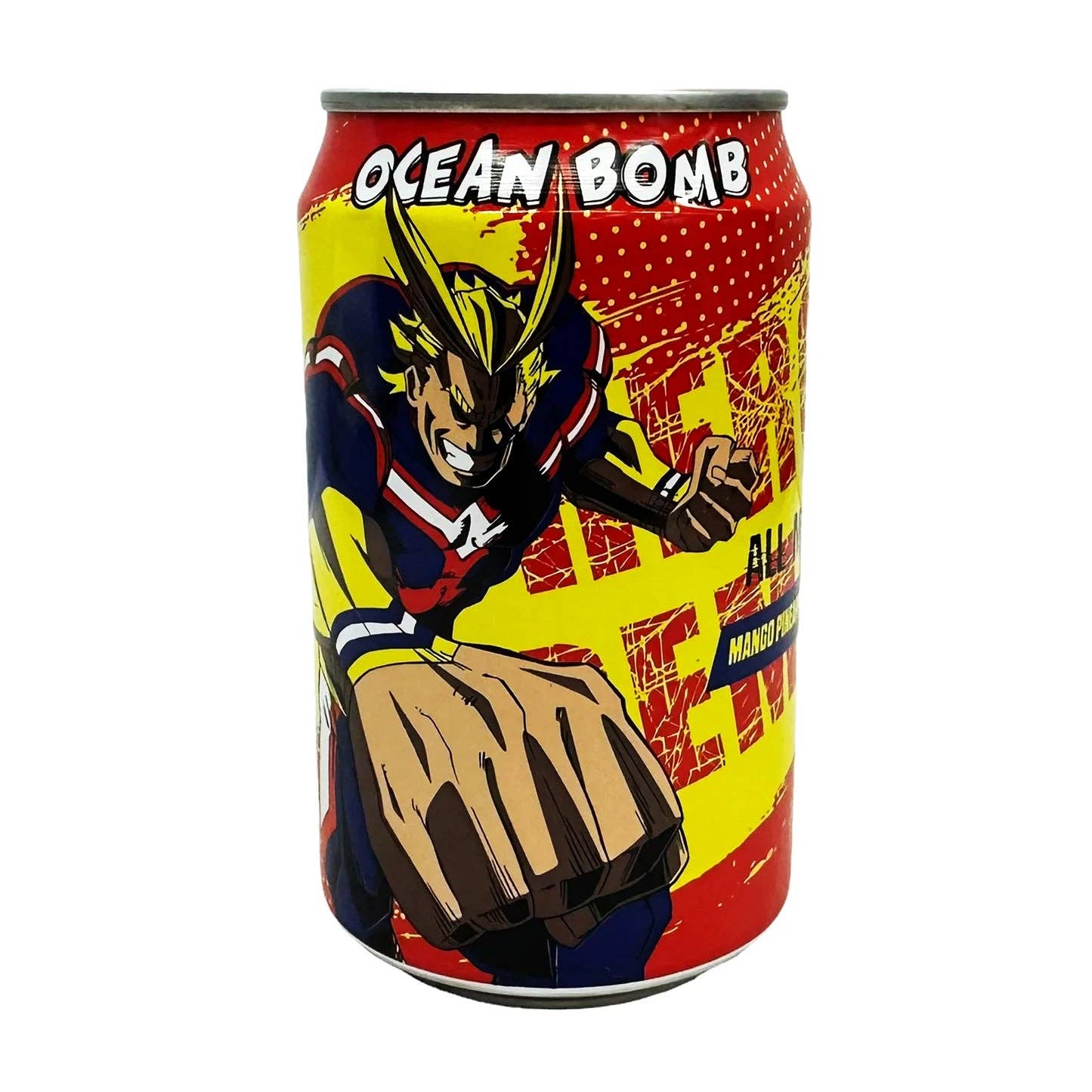 My Hero Academia Sparkling Water Mango Pineapple 330ML