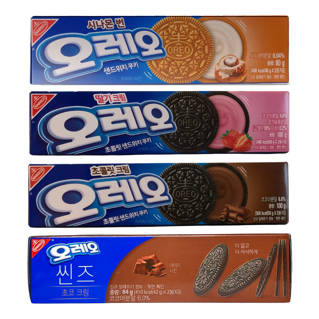 Oreo 80g-100g (SOUTH KOREA): Cinnamon Bun