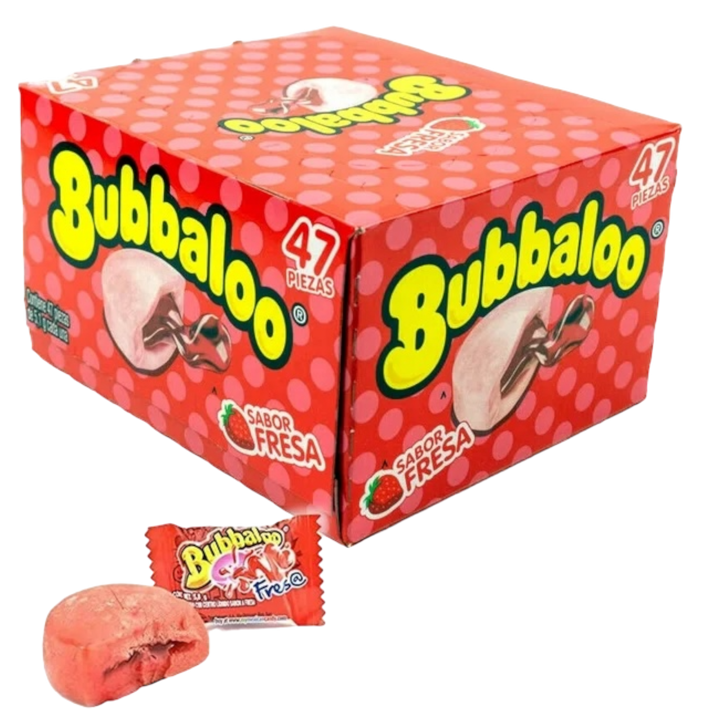 Bubbaloo Strawberry Gum