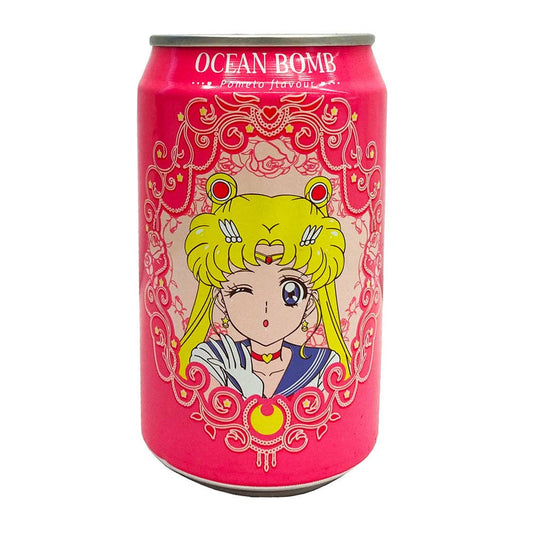 Ocean Bomb Sailor Moon Sparkling Water Pomelo Flavor (Taiwan)