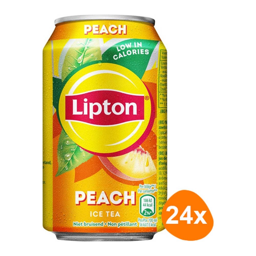 Lipton Ice Tea Peach Flavor 330ml (Denmark)