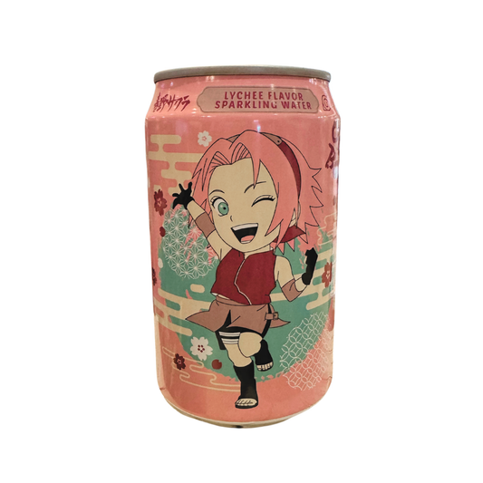 Ocean Bomb-Naruto Lychee Sparkling Water 330ml (Taiwan)