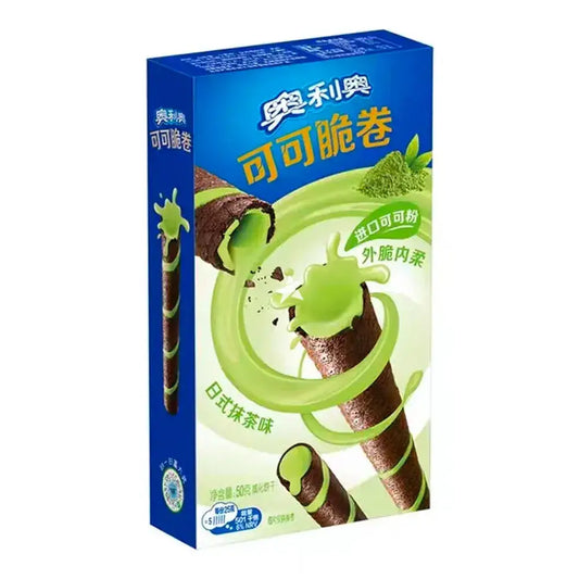 Oreo Wafer Roll Japanese Matcha Flavor