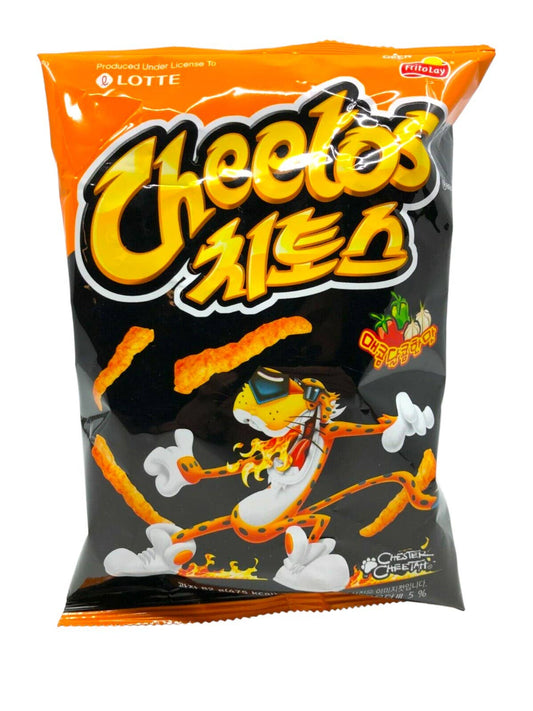 Cheetos Spicy And Sweet Flavor Korean