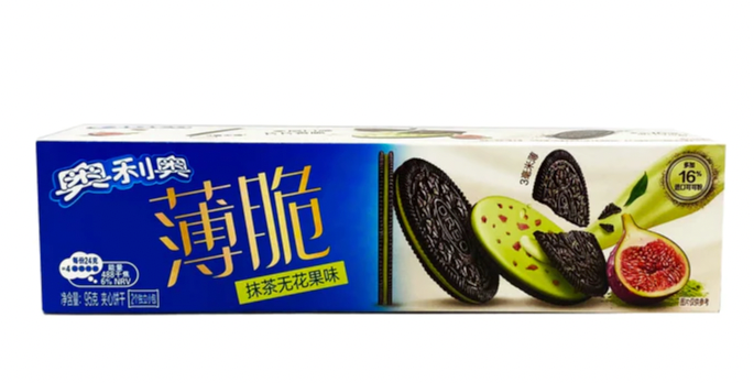 Oreo' - Ultra Thin Matcha & Fig Flavor Cookies - 95g