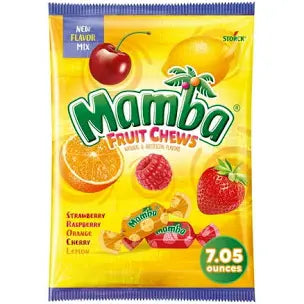 Mamba Assorted fruit chews Singles