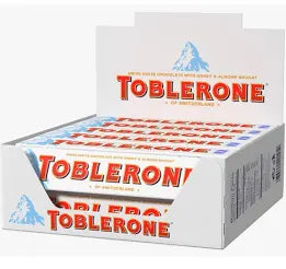 Toblerone White Chocolate (Switzerland)