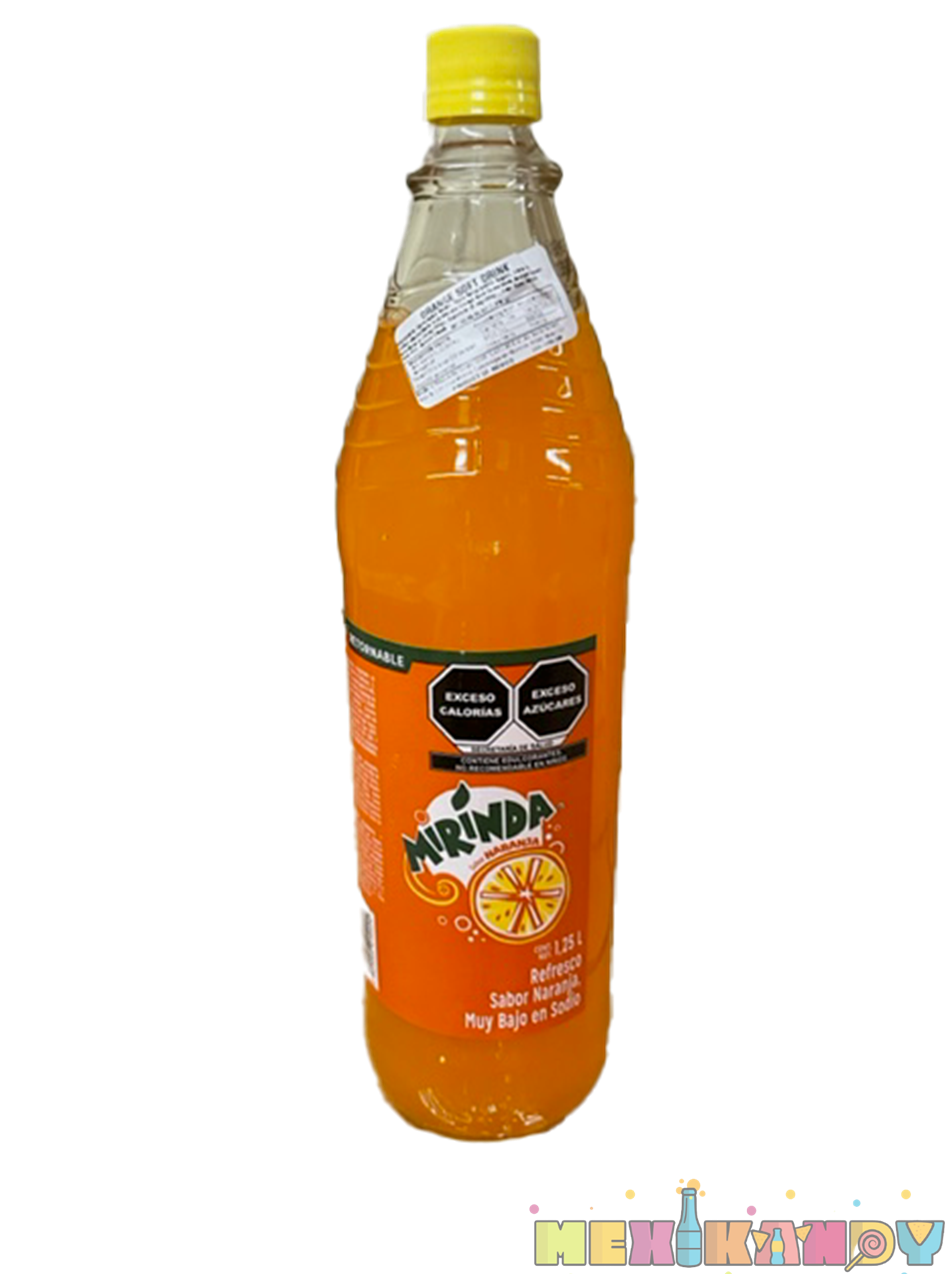 Mirinda Refresco 1.25L GLASS IMPORT (SPECIAL/RARE)