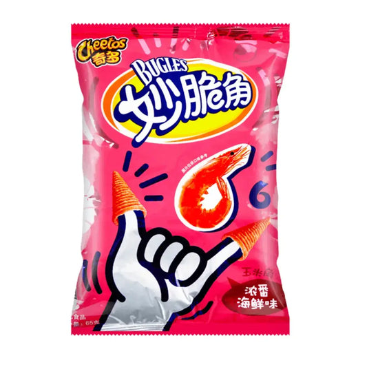 Cheetos Bugles Tomato Seafood Flavor (China)