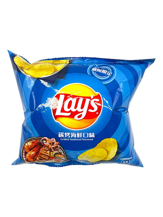 Lays Chips Grilled Seafood 0.99oz (Taiwan)