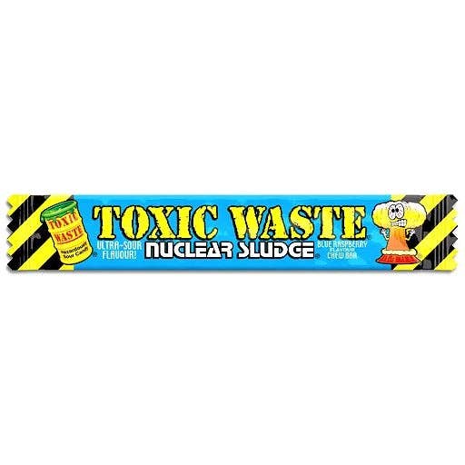 Toxic Waste Blue Raspberry Chew Bar 50pck