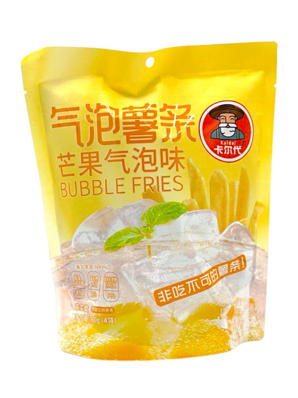 Potato Sticks Mango Bubble