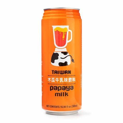 Famous House Papaya Milk Drink 500ml (Taiwan)