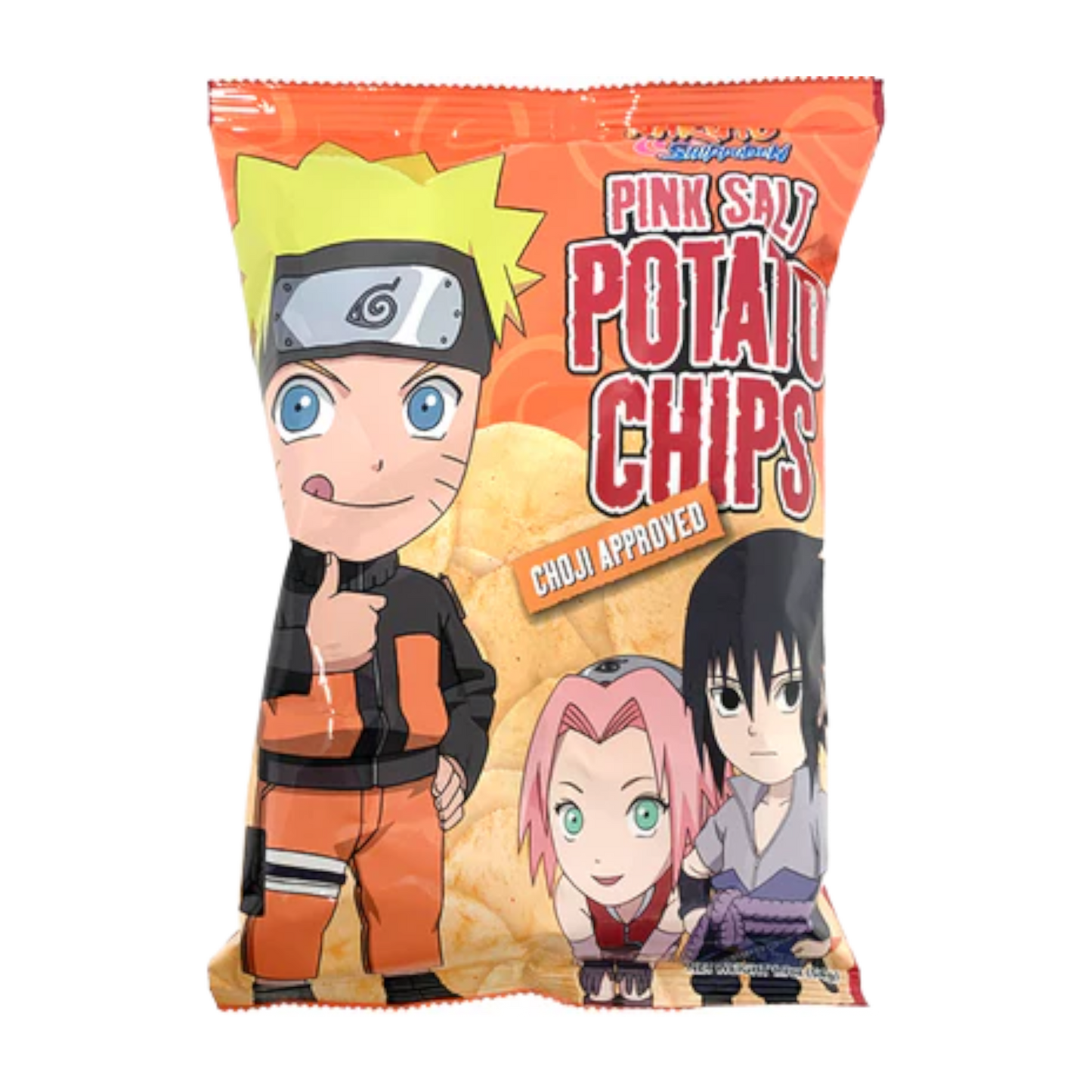 Naruto Pink Salt Potato Chips