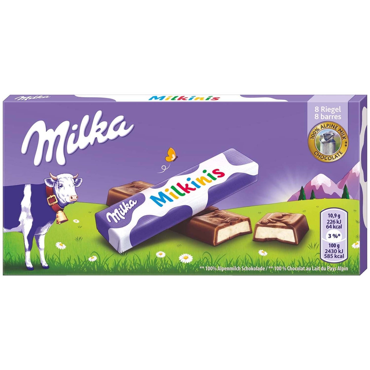 Milka Milkinis Choco Sticks (Bulgaria)