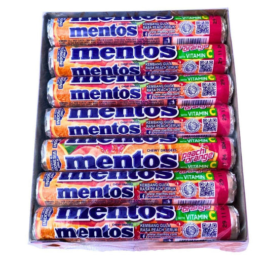 Mentos Peach Orange (Indonesia)